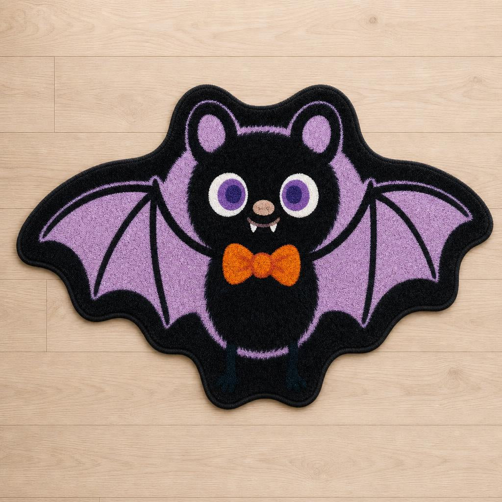 Kawaii bat rug - studio photo