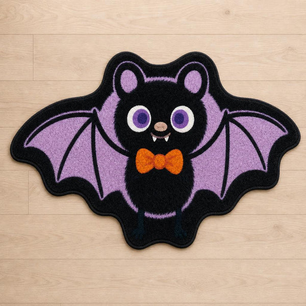 Kawaii bat rug - studio photo